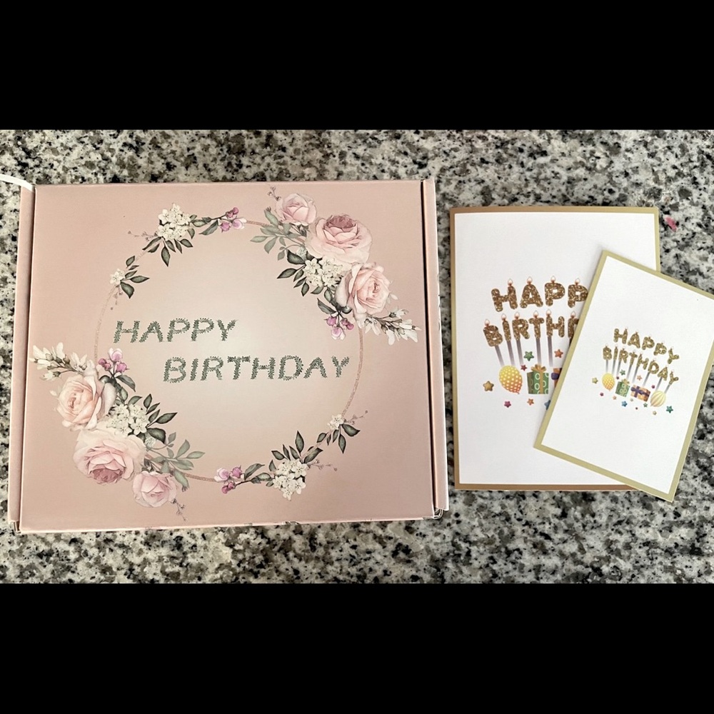 Happy birthday gift box